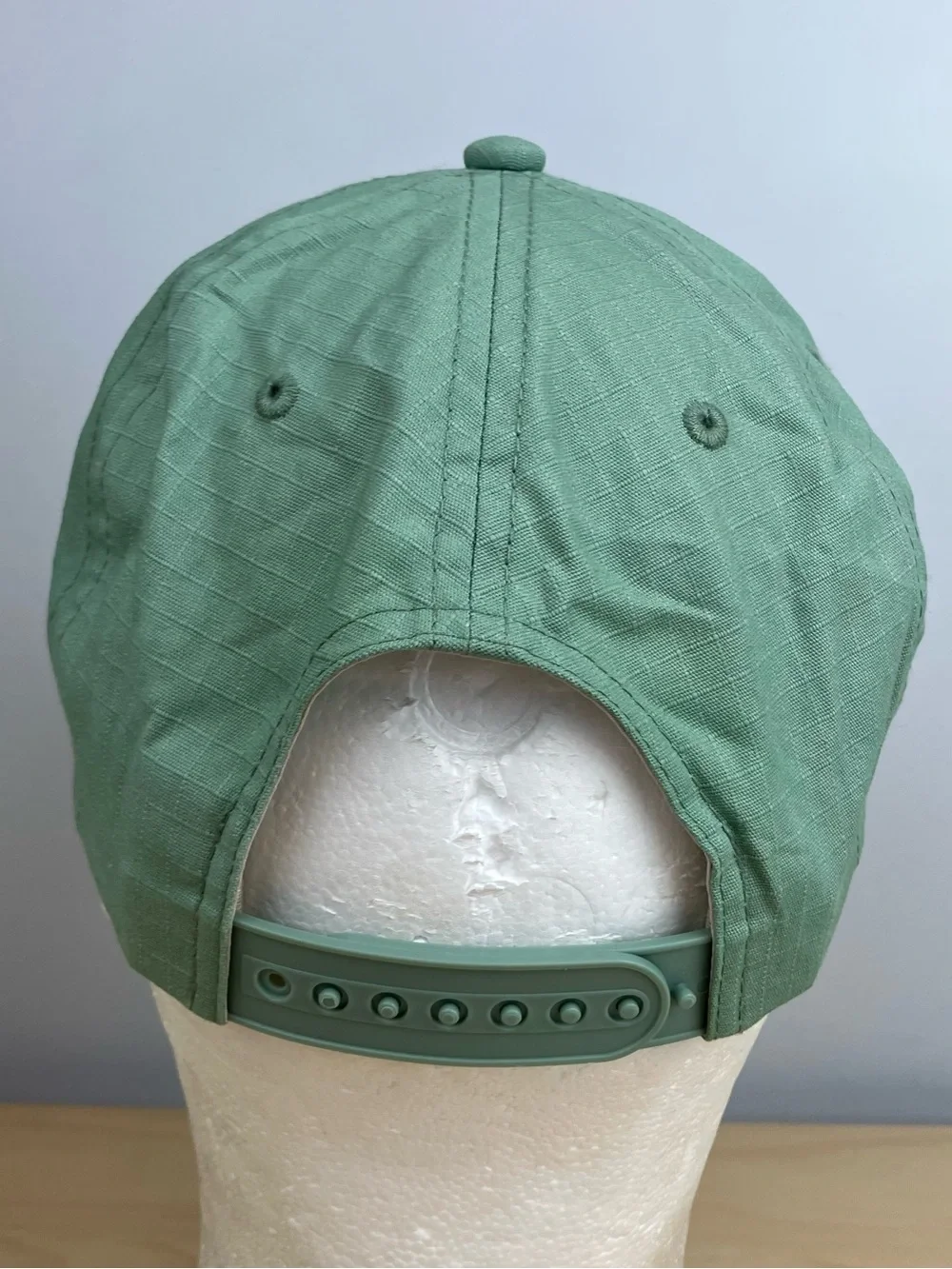 American Eagle Snapback Rope Hat Sage Green Est. 1977 Patch Logo Cap
